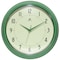 Infinity Instruments Retro Round Green Wall Clock, 15 in. 10940GR-15 - alternate 1